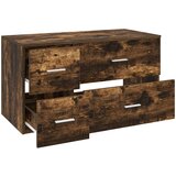  Set namještaja za kupaonicu 2 kom. Dimljeni hrast Smeđa 62,5 x 44,5 x 50 cm | shoptok.hr