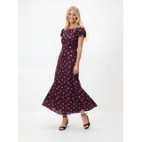 Reserved Maxi haljina s uzorkom - smeđi | shoptok.hr