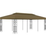  Sjenica 6 x 3 m smeđe-siva 180 g/m² | shoptok.hr