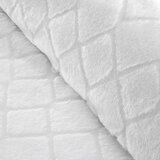 Catherine Lansfield Bijela posteljina za bračni krevet/za produženi krevet od mikropliša 230x220 cm Cosy Diamond – | shoptok.hr