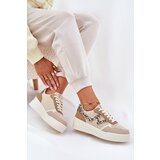 Boto Ladies Sports Shoes On Platform Panther Khaki Lorori | Shoptok.si