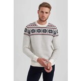 Defacto Standard Fit Crew Neck Knitwear Pullover