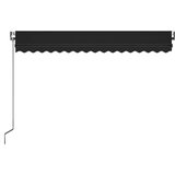  Automatska tenda sa senzorom za vjetar LED 400x350 cm antracit | shoptok.hr