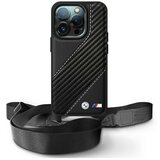 BMW OVITEK M EDITION CARBON STRIPE & STRAP ZA IPHONE 16 PRO MAX ČRN, (21897146) | Shoptok.si