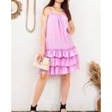 Resti Violet ladies' strappy dress with frills - Clothing | Shoptok.si