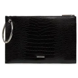 Calvin Klein Ročna torba Ck Ring Clutch_Croco K60K612180 Črna