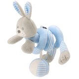  Plišasta spirala zajec siva in mint | Shoptok.si