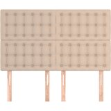  Uzglavlja 4 kom boja cappuccina 72x5x78/88 cm od umjetne kože | shoptok.hr