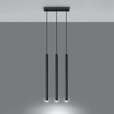  Obesna svetilka PASTELO 3 črna, (21347803) | Shoptok.si