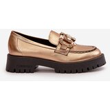 CheBello Women's Leather Moccasins with Decoration 4369 Beige | Shoptok.si