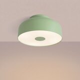 Sollux Žajbljevo zelena jeklena stropna svetilka ø 30 cm Omiq – | Shoptok.si