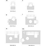 Universal Opečnato oranžno-kremno bela preproga 200x290 cm Brenda – | Shoptok.si