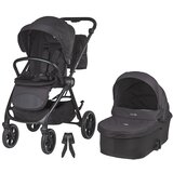 Coccolle Otroški voziček 3 v 1 Serry Jet črna | Shoptok.si