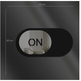 WALLXPERT dekorativno ogledalo Ozgl510 smoked | Eponuda.com