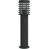  Vanjske podne svjetiljke 3 kom crna 60 cm nehrđajući čelik | shoptok.hr