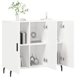  Komoda bijela 90x34x80 cm od konstruiranog drva | shoptok.hr