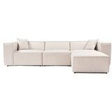 Atelier Del Sofa ugaona garnitura Lora (L1 O1 1R POUFFE ) Light Brown | ePonuda.com