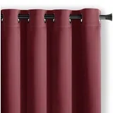 Bordo rdeča zatemnitvena zavesa 140x175 cm Eyelets –