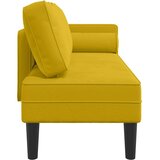  Počivaljka s jastucima jastukom žuta baršunasta | shoptok.hr