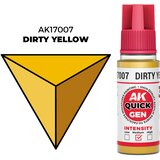 AK Interactive Dirty Yellow 18ml - Quick Gen Akrilna Boja AK17007 | Eponuda.com