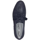 Tamaris Čevlji na vezalke mornarska | Shoptok.si
