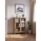 Marckeric Vitrina od masivnog bora u prirodnoj boji 90x120x40 cm Alessandra – | shoptok.hr