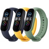 Xiaomi Pašček za uro Mi Band 5 (3 kos) - moder, rumen in zelen Cene