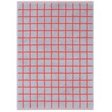 Jotex Rdeča/svetlo modra bombažna brisača 50x70 cm Grid – | Shoptok.si
