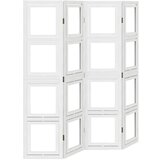  The Living Store Paravan 4-delni bel trden les pavlovnije - Pregrada Za Prostor, (21494120) | Shoptok.si