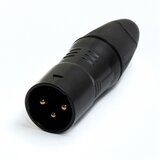  Q-LOK JUST J/XLR-M-B xlr konektor muški BLACK | Eponuda.ba