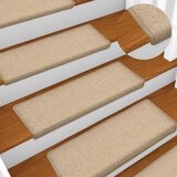 vidaXL Preproge za stopnice 15 kosov 65x25 cm taupe Cene