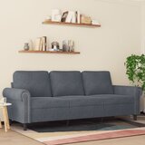  The Living Store Trosed temno siv 180 cm žamet - Trosed, (21494885) Cene