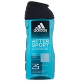 Adidas After Sport Shower Gel 3-In-1 gel za tuširanje 250 ml za muškarce