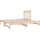  Dnevni ležaj na izvlačenje 2 x (90x190) cm od masivne borovine | shoptok.hr