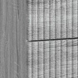  Noćni ormar Siva sonoma 62 x 34,5 x 47,5 cm Konstruirano drvo | Eponuda.ba