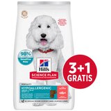 Hill’s Science Plan Adult Hypoallergenic - hrana za odrasle pse srednjih rasa sa lososom (12kg) 3+1 GRATIS | Eponuda.com