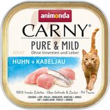 Animonda Varčno pakiranje Carny Adult Pure & Mild 64 x 100 g - Piščanec + polenovka Cene
