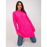 RUE PARIS Sweater-LC-SW-8012.88P-fluo pink | Shoptok.si