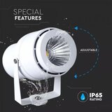  LED spoljašnja lampa LED/12W/100-240V IP65, bela - zeleno svetlo | Eponuda.com