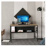 Hanah home Greta 4481 Dore Crni radni sto 120x74x60 cm, Crna | Eponuda.ba