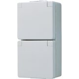 Jung SCHUKO vtičnica 2-kanalna 16A 250V vertikalna 622 W, (20859538) Cene