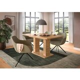 MID.YOU Raztegljiva Miza Marlon, Barva Hrasta, 150-190x90cm | Shoptok.si