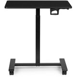  Mobilni stol 70x48 cm, stol za prijenosno računalo, podesiva visina 71,5-112 cm, crni, ModernHome Slike