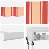  Povlačivi tende Žuta i narančasta 350 x 250 x 165 cm | shoptok.hr