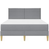  Krevetna konstrukcija Svijetlo siva 120 x 200 cm Poliester | shoptok.hr