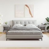 vidaXL Nočna omarica 2 kosa siva sonoma 40x35x50 cm inženirski les Cene