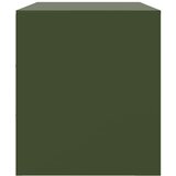 TV ormarić maslinasti 67 x 39 x 44 cm čelični | shoptok.hr