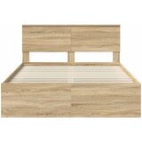  Krevetna konstrukcija Sonoma 140 x 190 cm Čvrsto borovo drvo | shoptok.hr