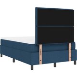  Krevet s opruga kutije s madracem Plava 120 x 200 cm tkanina | shoptok.hr