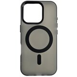  silikonska futrola magsafe fluro color iphone 16 pro crna | ePonuda.com